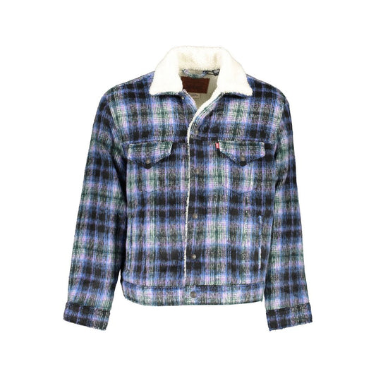 Levi's Blue Polyester Jacket Levi's