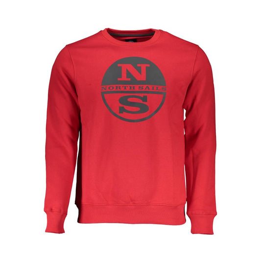 North Sails Red Cotton Sweater North Sails