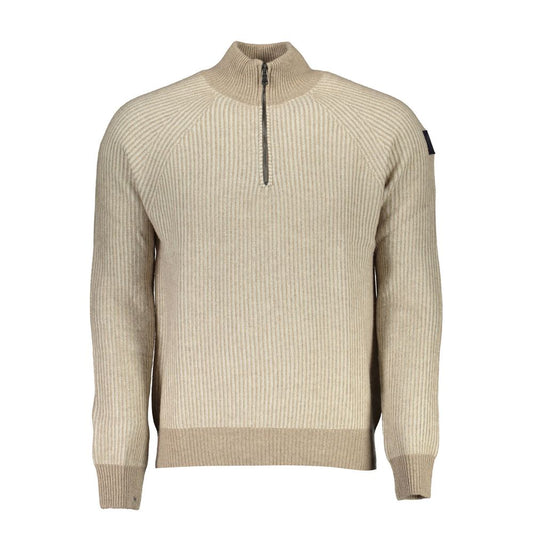 North Sails Beige Wool Sweater North Sails