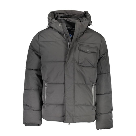 North Sails Black Polyester Jacket North Sails