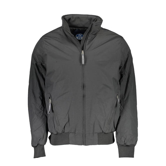 North Sails Black Polyester Jacket North Sails