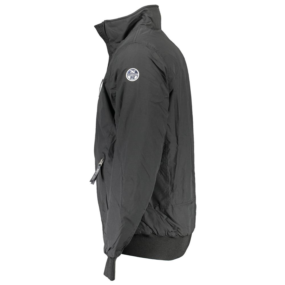 North Sails Black Polyester Jacket North Sails