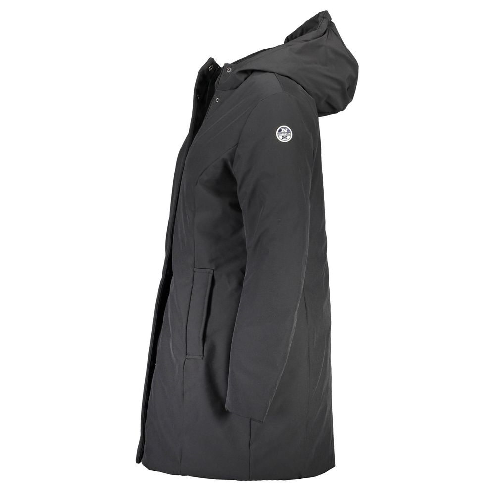 North Sails Black Polyester Jackets & Coat North Sails