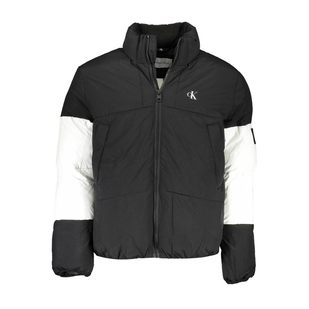 Calvin Klein Black Polyester Jacket Calvin Klein