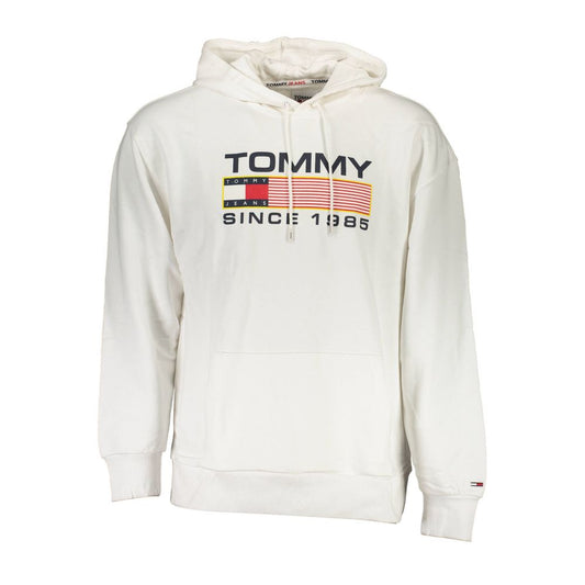 Tommy Hilfiger White Cotton Sweater Tommy Hilfiger
