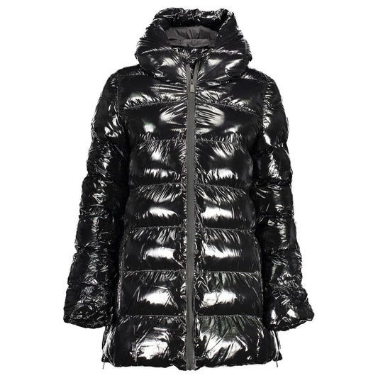U.S. POLO ASSN. Black Polyester Jackets & Coat U.S. POLO ASSN.