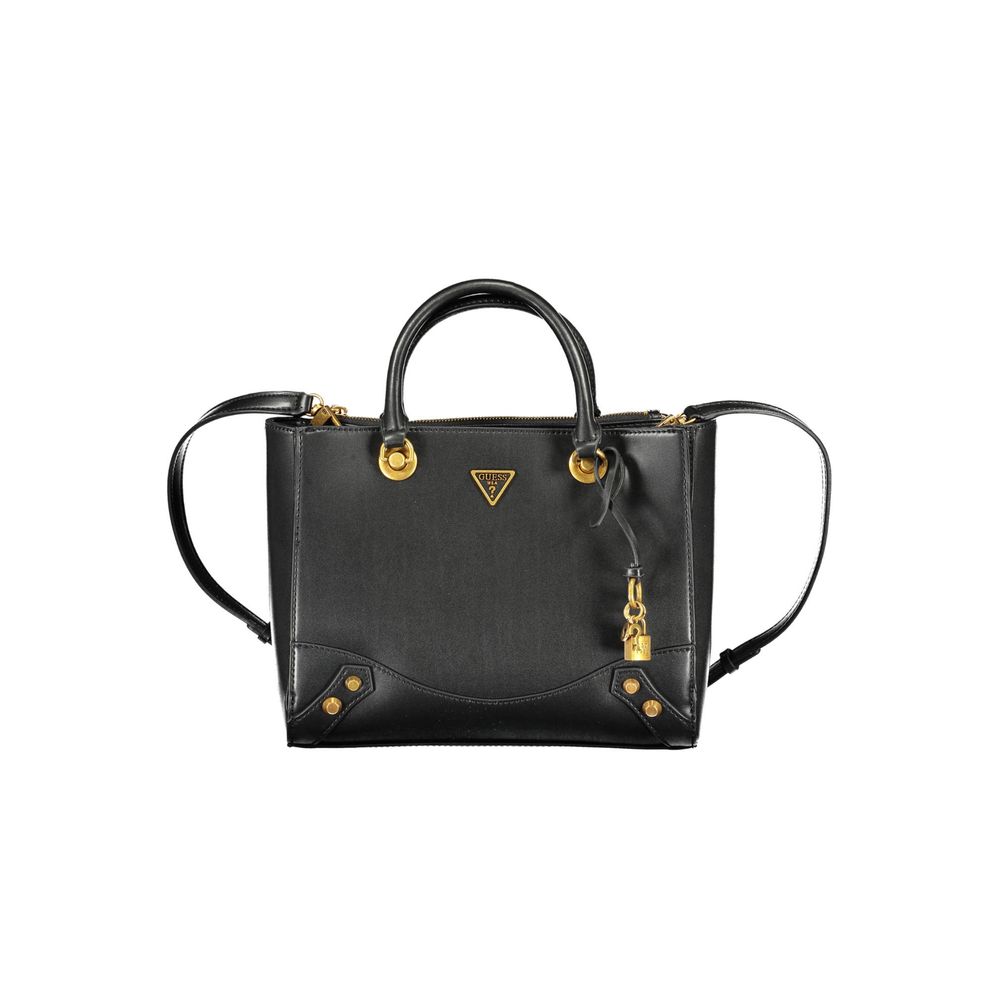 Guess Jeans Black Polyethylene Handbag Guess Jeans