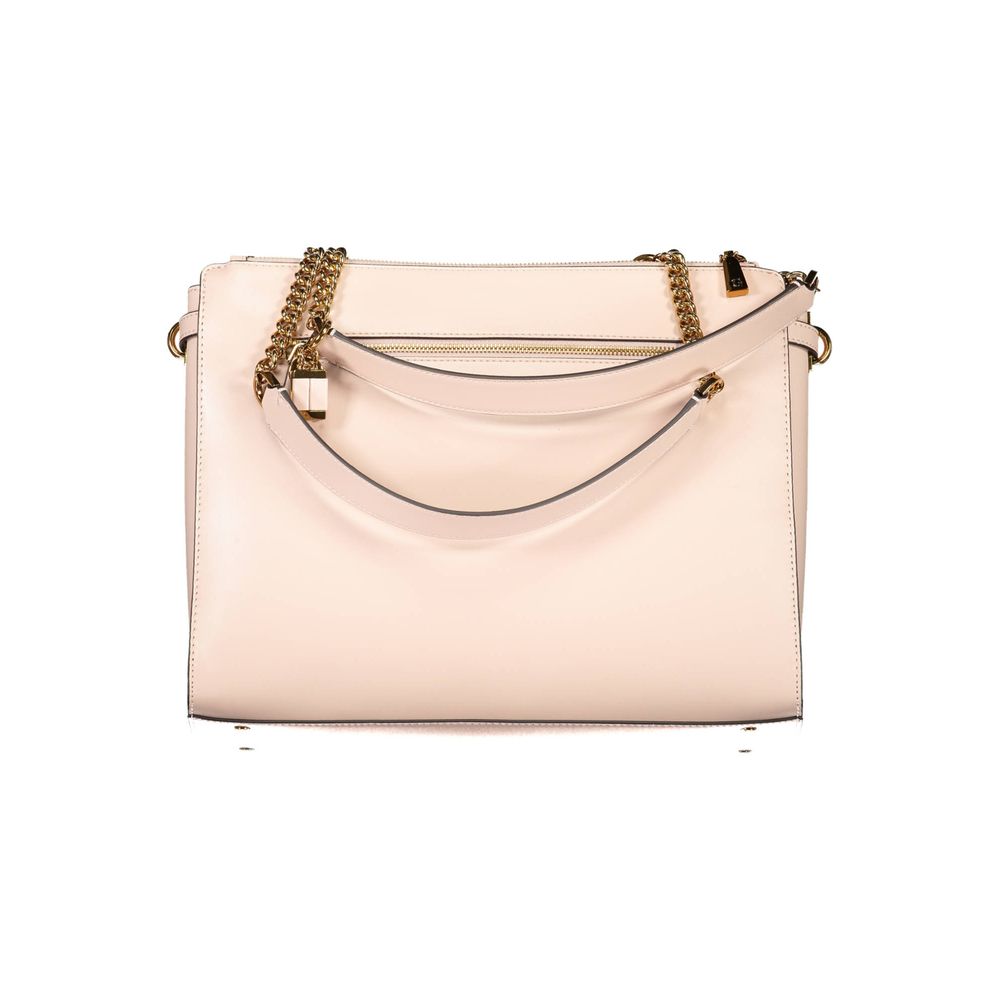 Guess Jeans Pink Polyethylene Handbag Guess Jeans