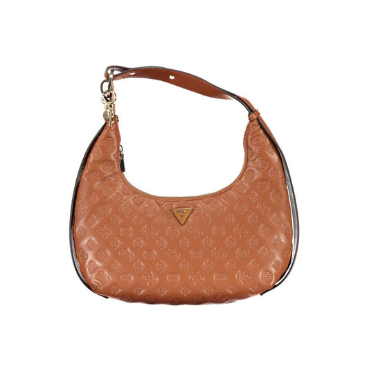 Guess Jeans Brown Polyethylene Handbag Guess Jeans