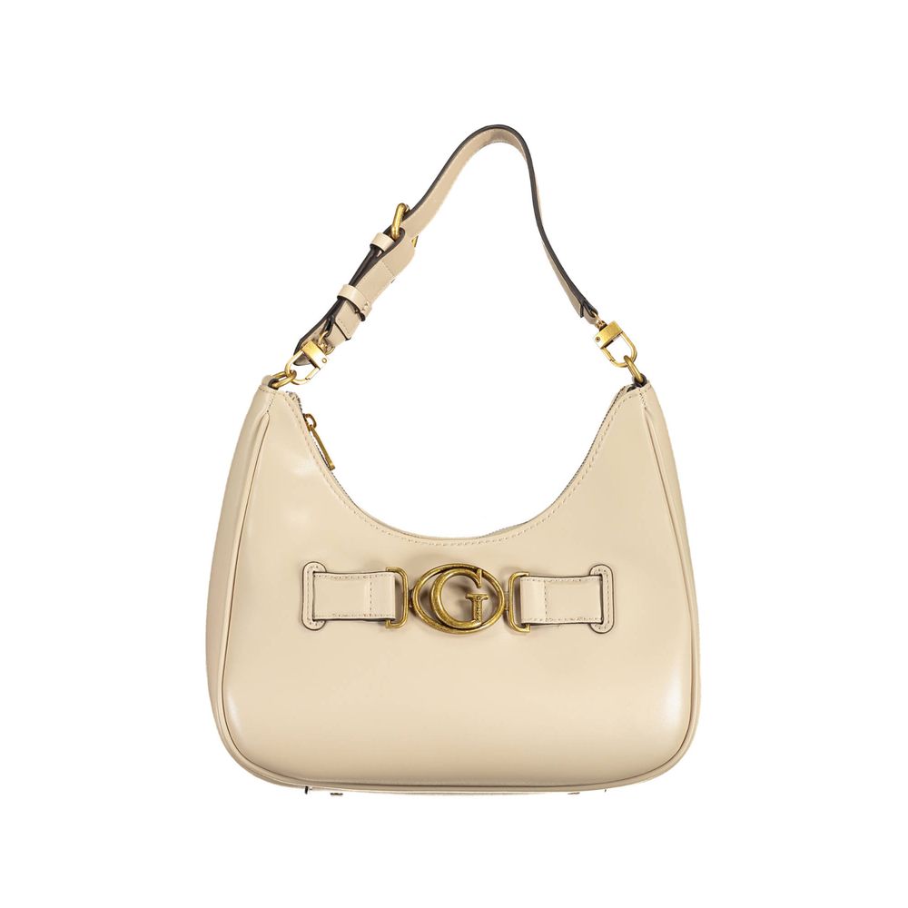 Guess Jeans Beige Polyethylene Handbag Guess Jeans