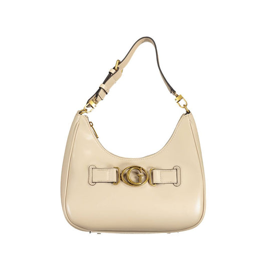 Guess Jeans Beige Polyethylene Handbag Guess Jeans