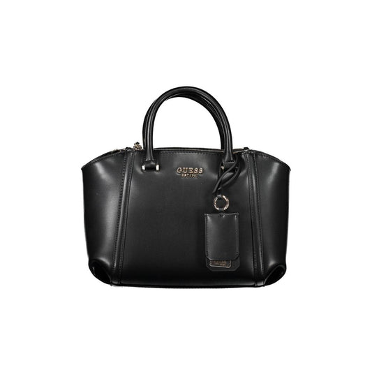 Guess Jeans Black Polyethylene Handbag Guess Jeans