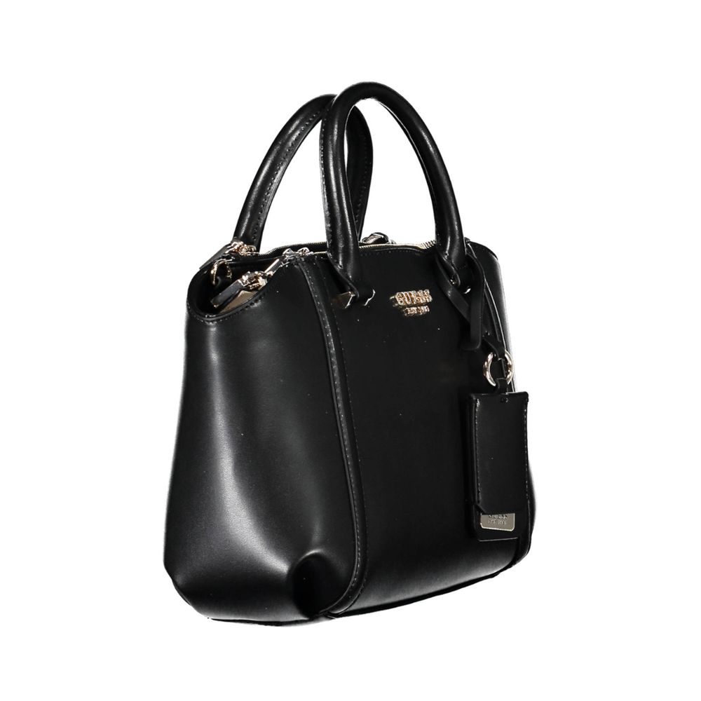 Guess Jeans Black Polyethylene Handbag Guess Jeans