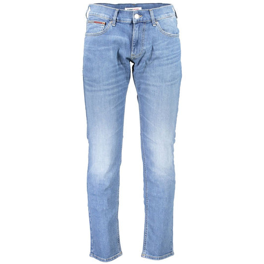 Tommy Hilfiger Blue Cotton Jeans & Pant Tommy Hilfiger