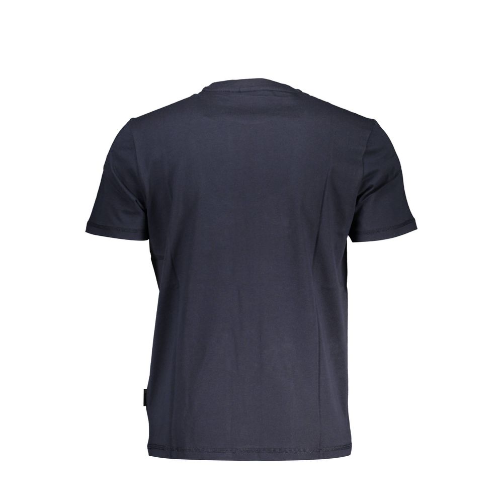 Napapijri Blue Cotton T-Shirt Napapijri