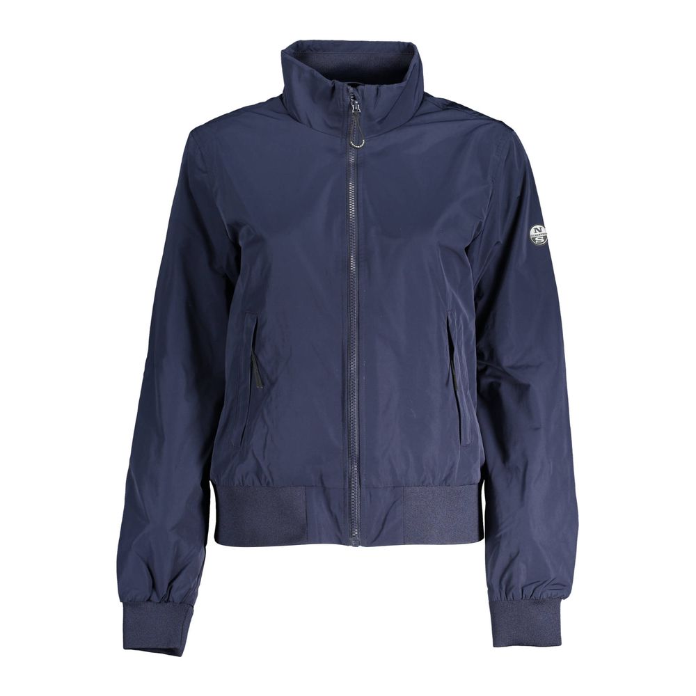 North Sails Blue Polyester Jackets & Coat North Sails