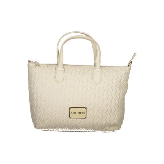 Mario Valentino White Polyethylene Handbag Mario Valentino