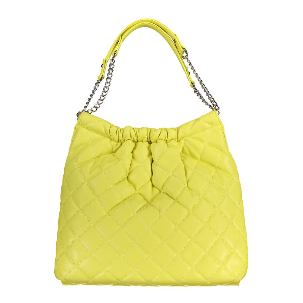 Mario Valentino Yellow Polyethylene Handbag Mario Valentino