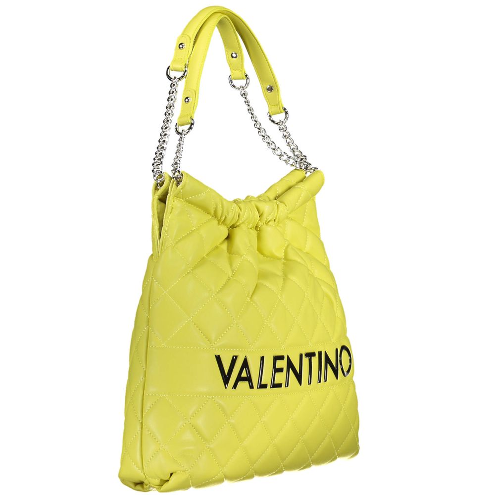 Mario Valentino Yellow Polyethylene Handbag Mario Valentino