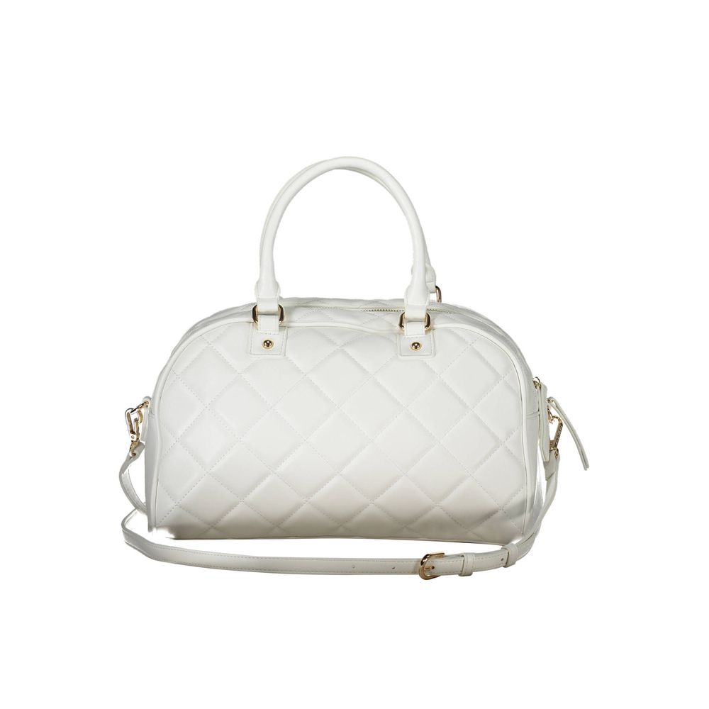 Mario Valentino White Polyethylene Handbag Mario Valentino