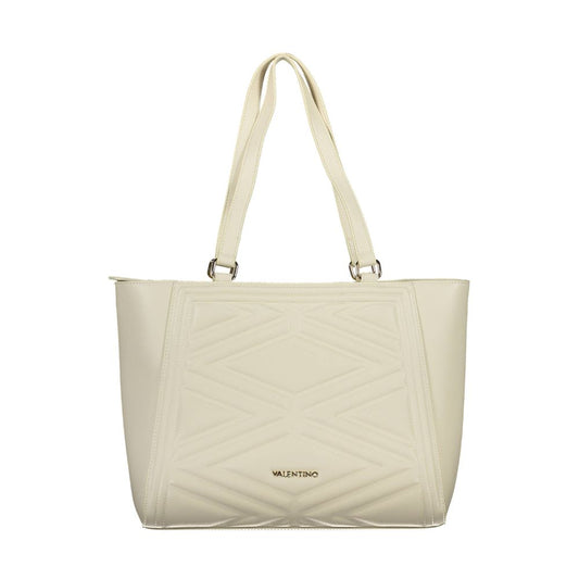 Mario Valentino Beige Polyethylene Handbag Mario Valentino