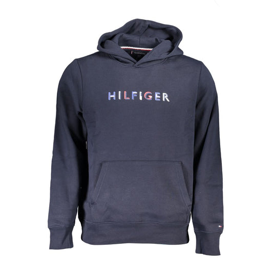 Tommy Hilfiger Blue Cotton Sweater Tommy Hilfiger