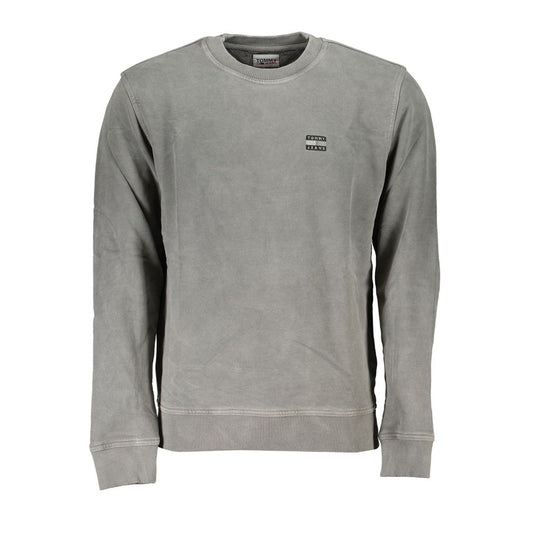 Tommy Hilfiger Black Cotton Sweater Tommy Hilfiger