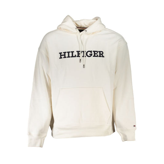 Tommy Hilfiger White Cotton Sweater Tommy Hilfiger