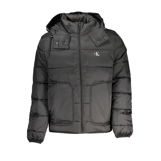 Calvin Klein Black Polyester Jacket Calvin Klein