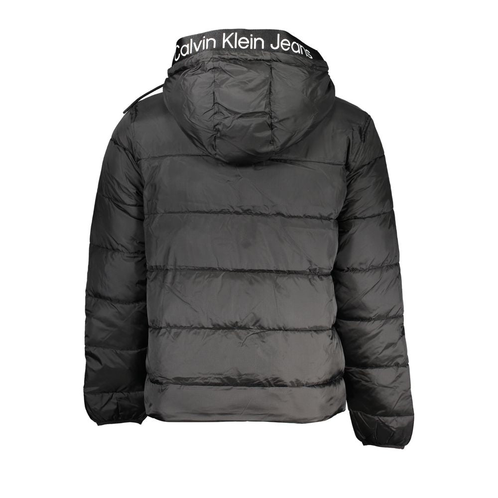 Calvin Klein Black Polyester Jacket Calvin Klein
