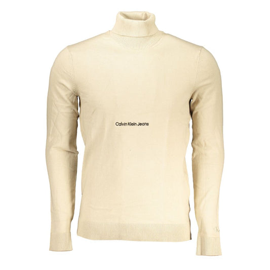 Calvin Klein Beige Cotton Sweater Calvin Klein