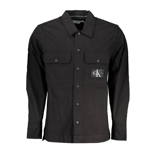 Calvin Klein Black Cotton Shirt Calvin Klein