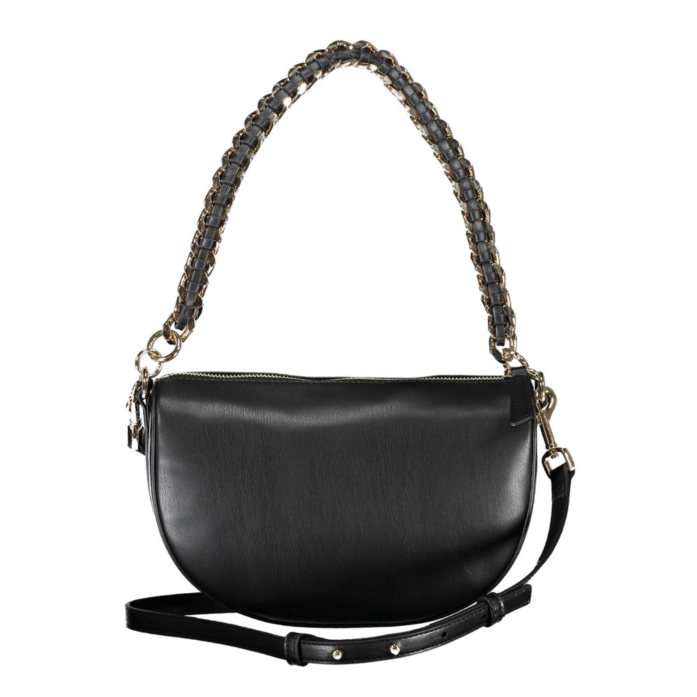 Tommy Hilfiger Black Polyethylene Handbag Tommy Hilfiger