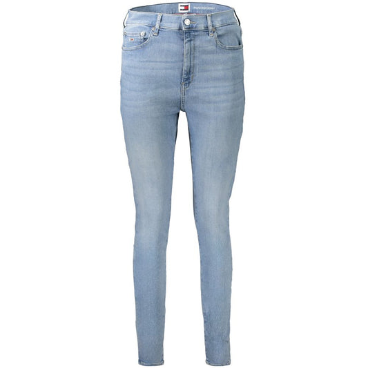 Tommy Hilfiger Blue Cotton Jeans & Pant Tommy Hilfiger