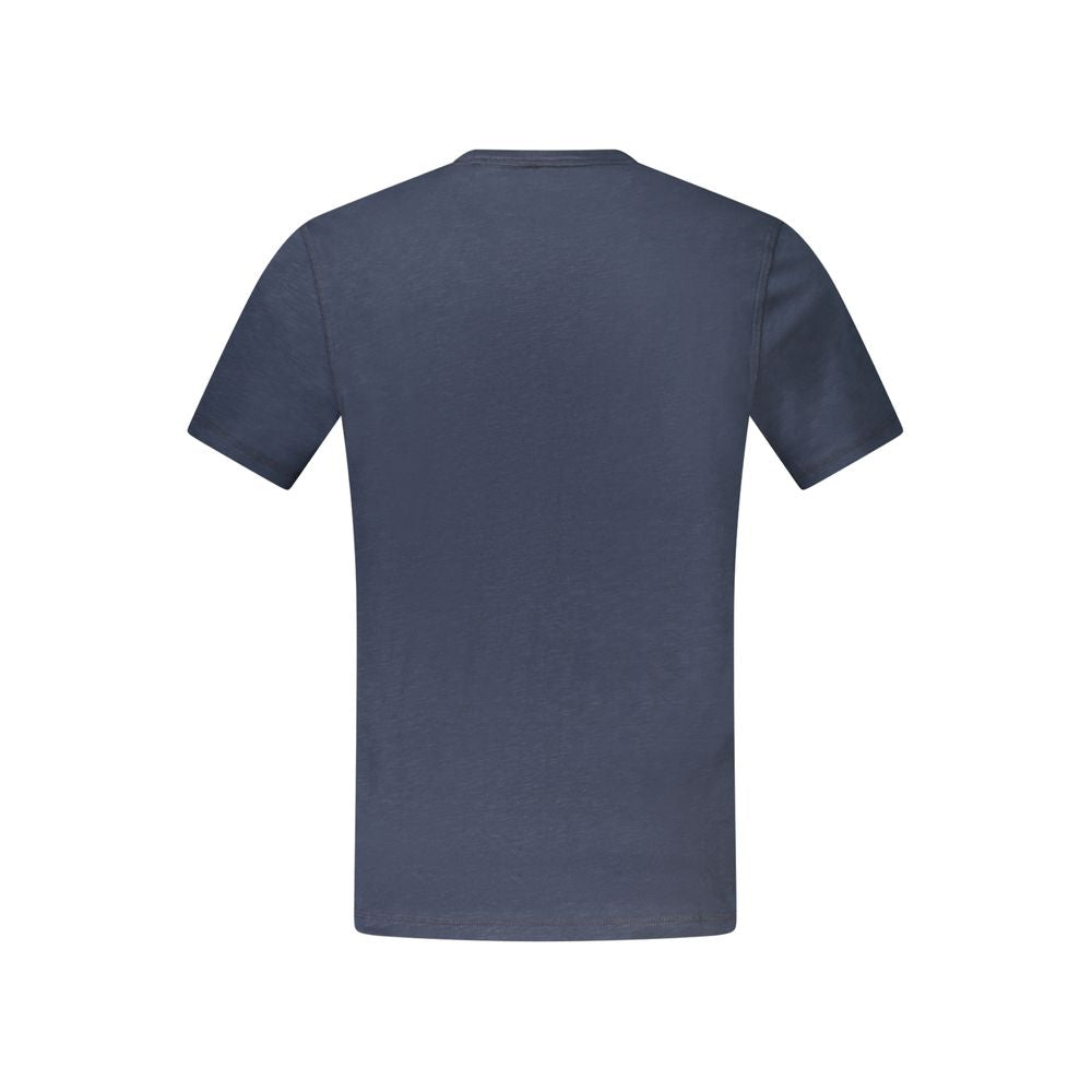 Hugo Boss Blue Cotton T-Shirt Hugo Boss