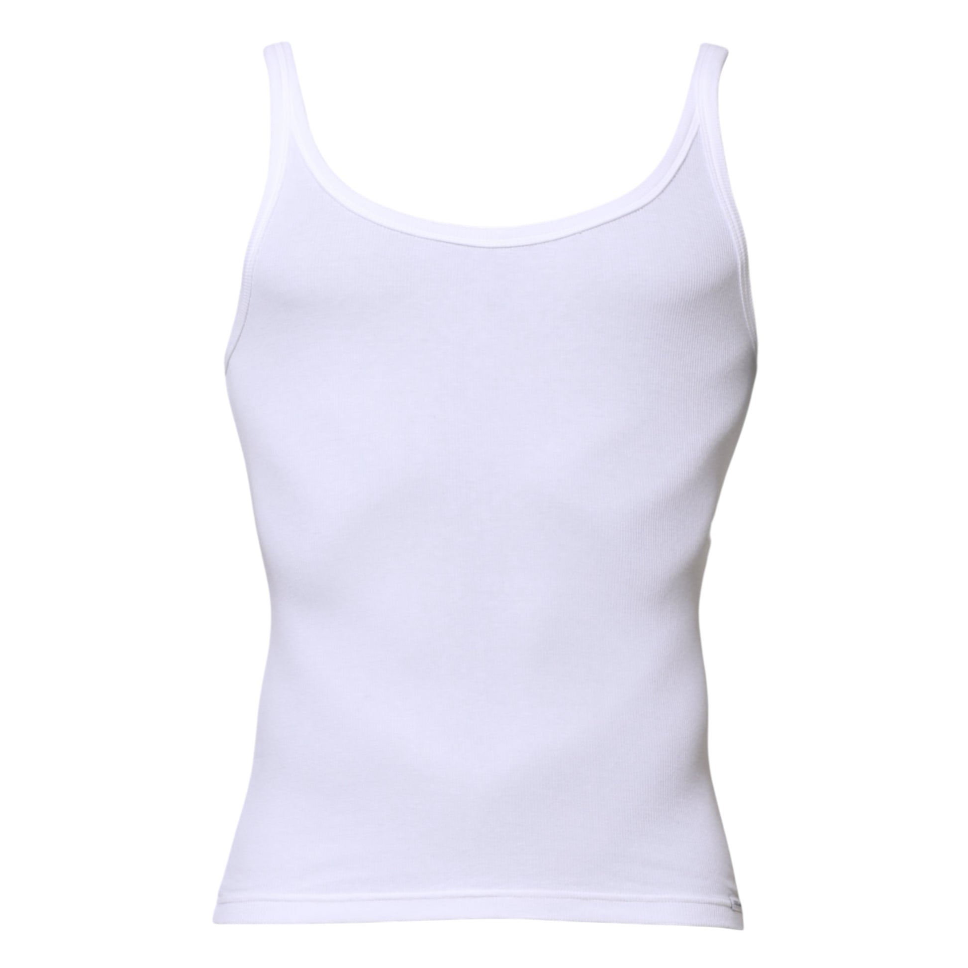 Dolce & Gabbana White Sleeveless Round Neck Men Tank T-shirt Dolce & Gabbana