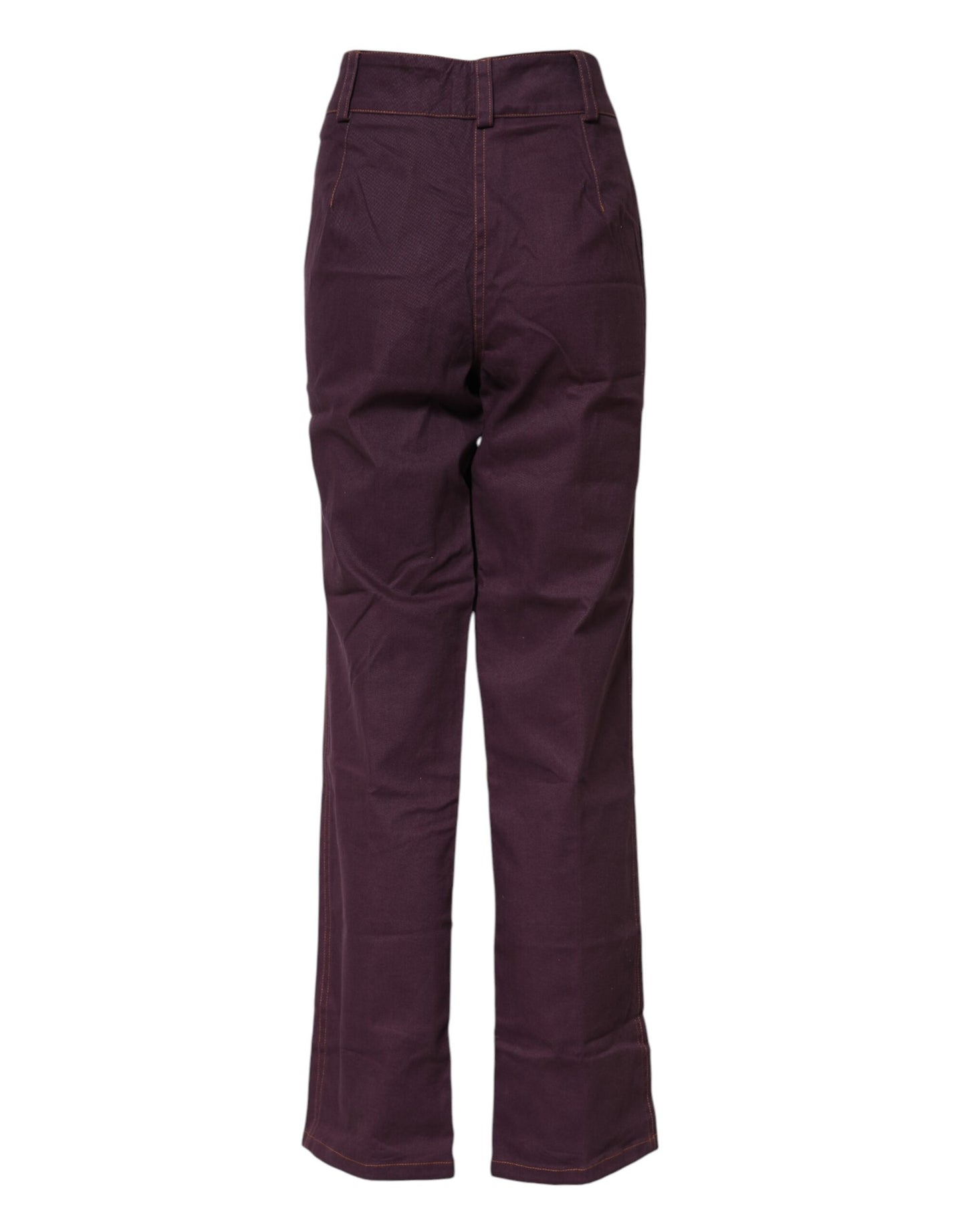 BENCIVENGA Purple High Waisted Tapered Pants BENCIVENGA