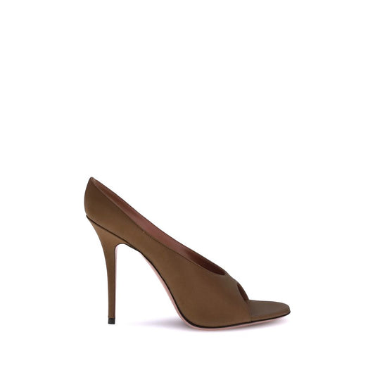 Amina Muaddi Anok satin Sandals Amina Muaddi