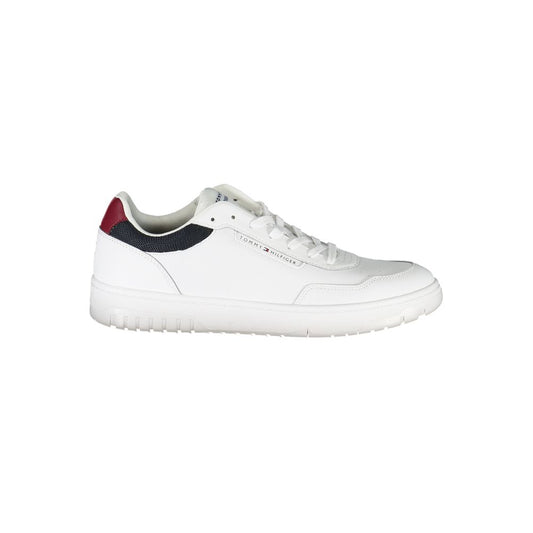 Tommy Hilfiger Bianco Leather Men Sneaker Tommy Hilfiger