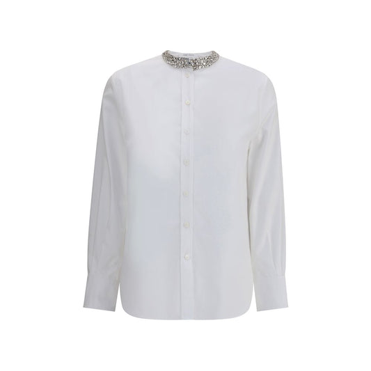 Alexander McQueen Shirt with embellished collar