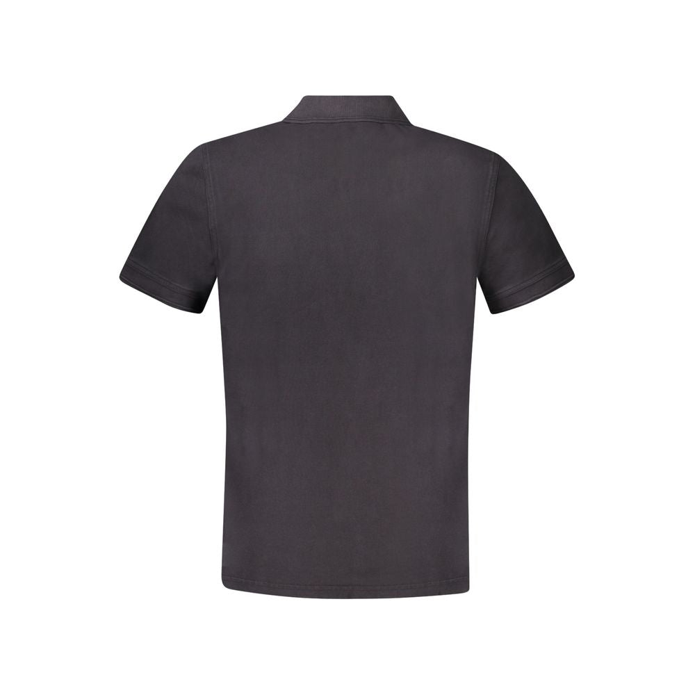 Hugo Boss Black Cotton Men Polo - Eljoys Fashion 