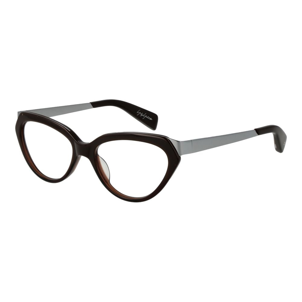 Yohji Yamamoto Brown Unisex Glasses Frame