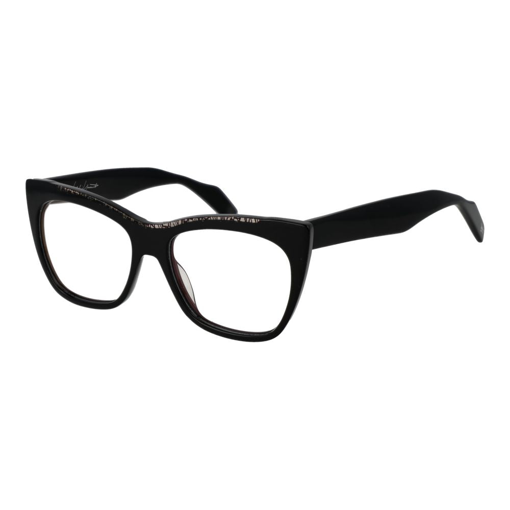 Yohji Yamamoto Black Plastic Glasses Frames Yohji Yamamoto
