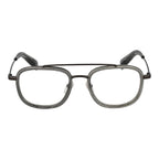Yohji Yamamoto gray plastic glasses frames with sleek, modern design and clear lenses for stylish eyewear.