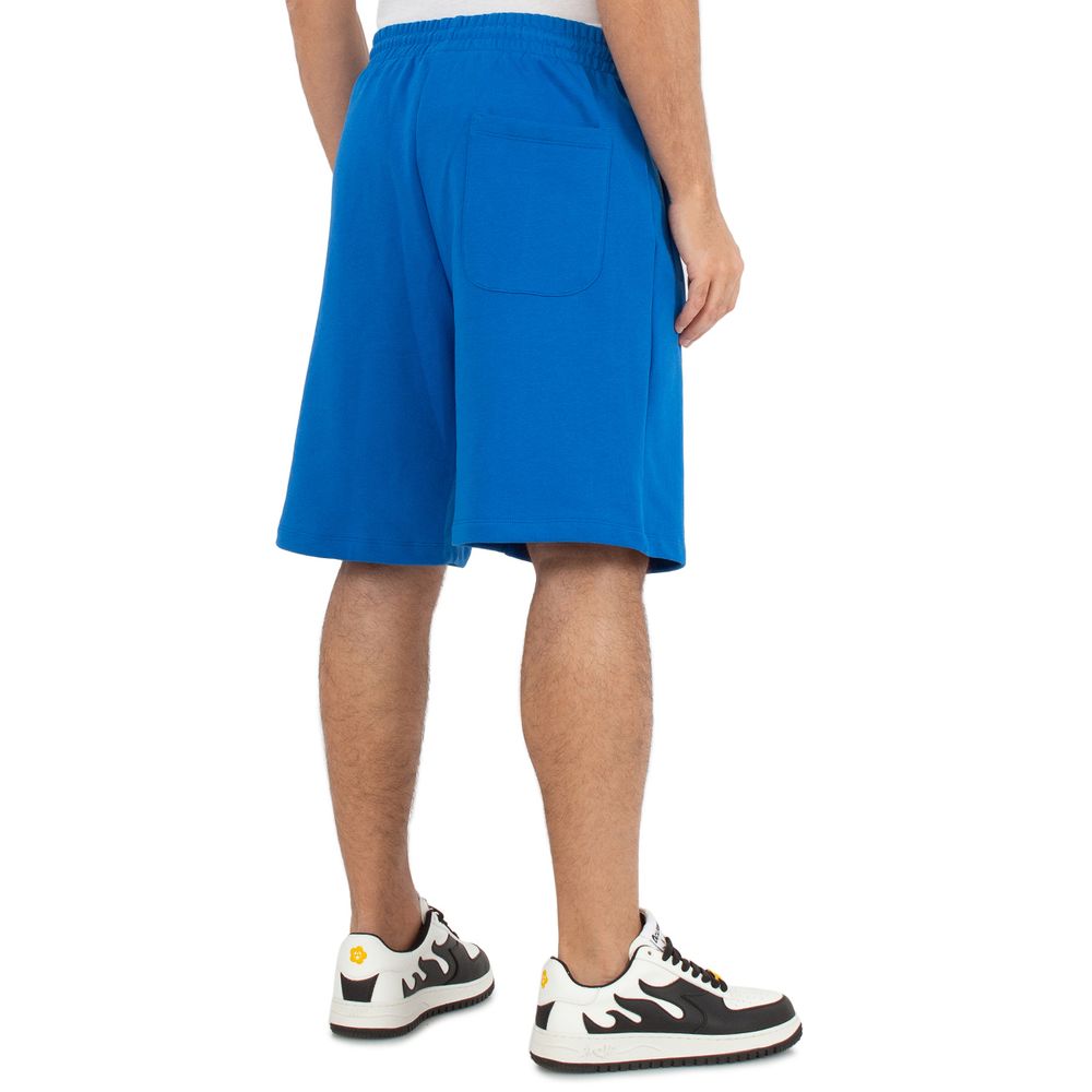 Comme Des Fuckdown Blue Cotton Short Comme Des Fuckdown