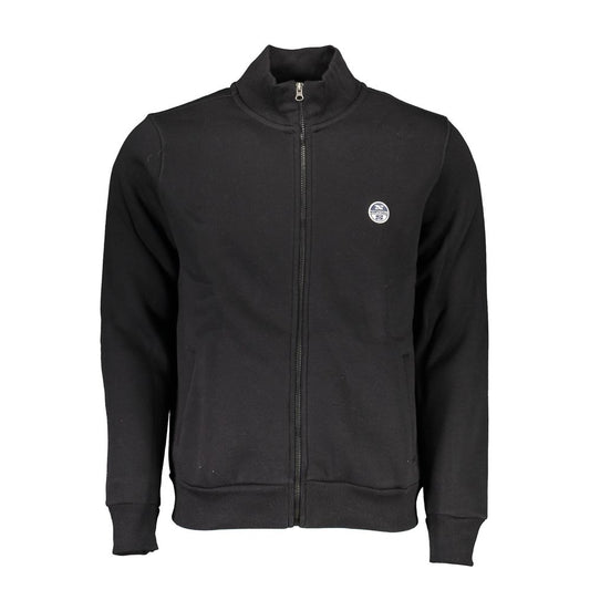 North Sails Black Cotton Sweater North Sails