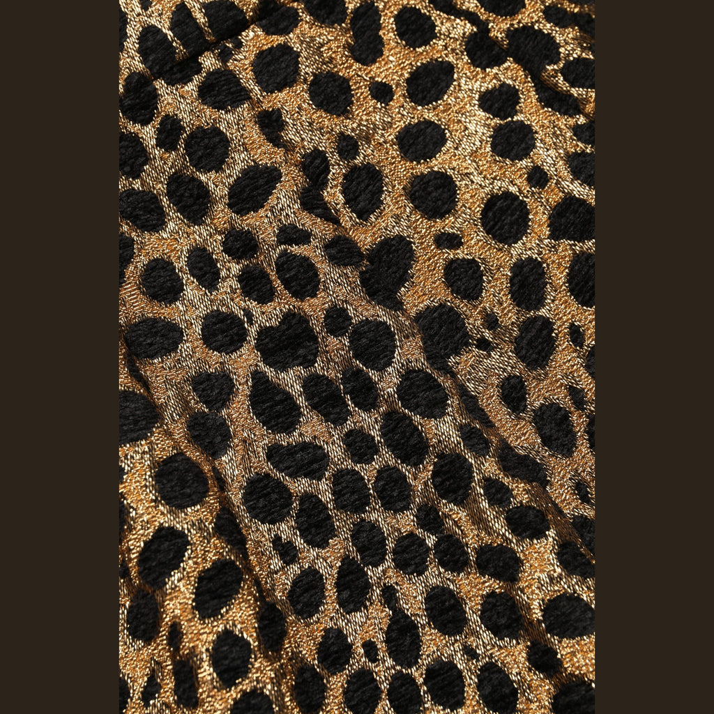 Dolce & Gabbana Brown Leopard High Waisted Hot Pants Shorts