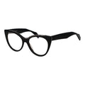 Yohji Yamamoto black plastic glasses frames with sleek design and modern style, shown in a close-up image.