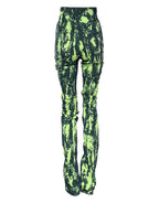 Dolce & Gabbana Green Color Splash High Waist Denim Jeans