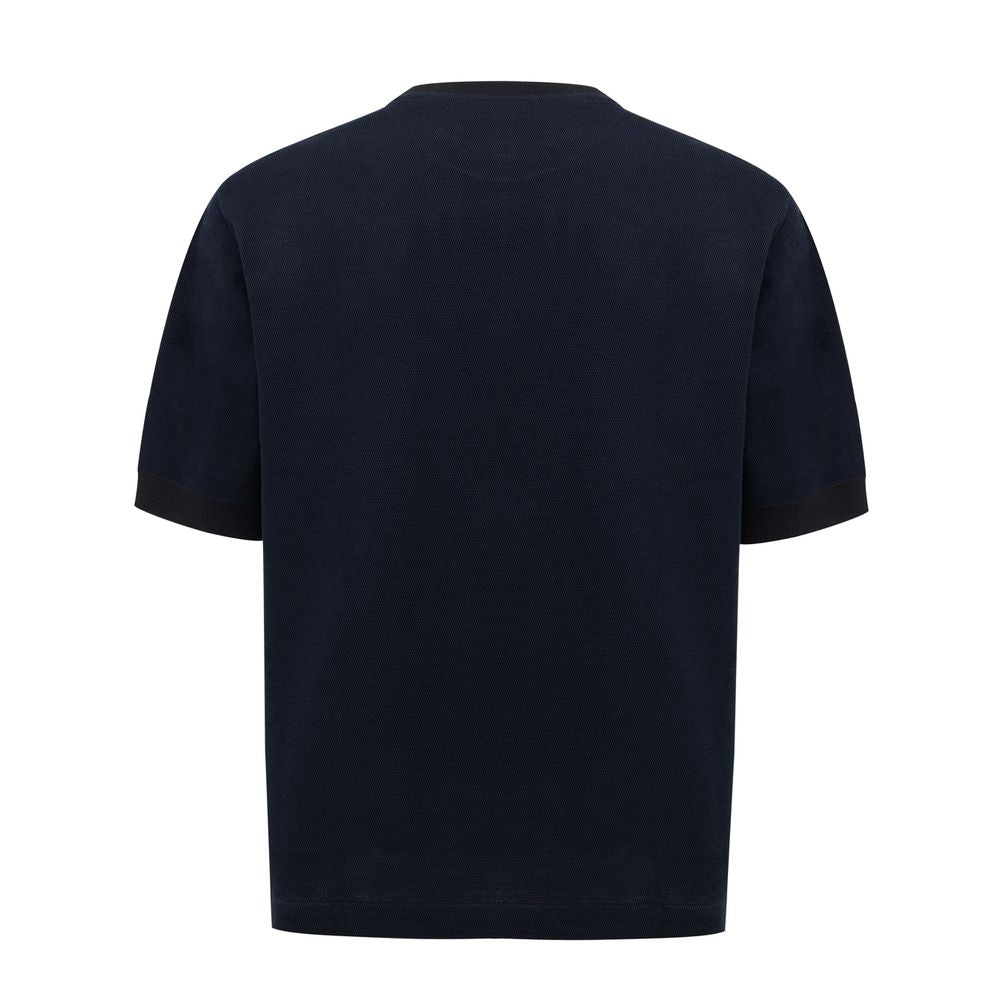 Dunhill Blue Cotton T-Shirt Dunhill